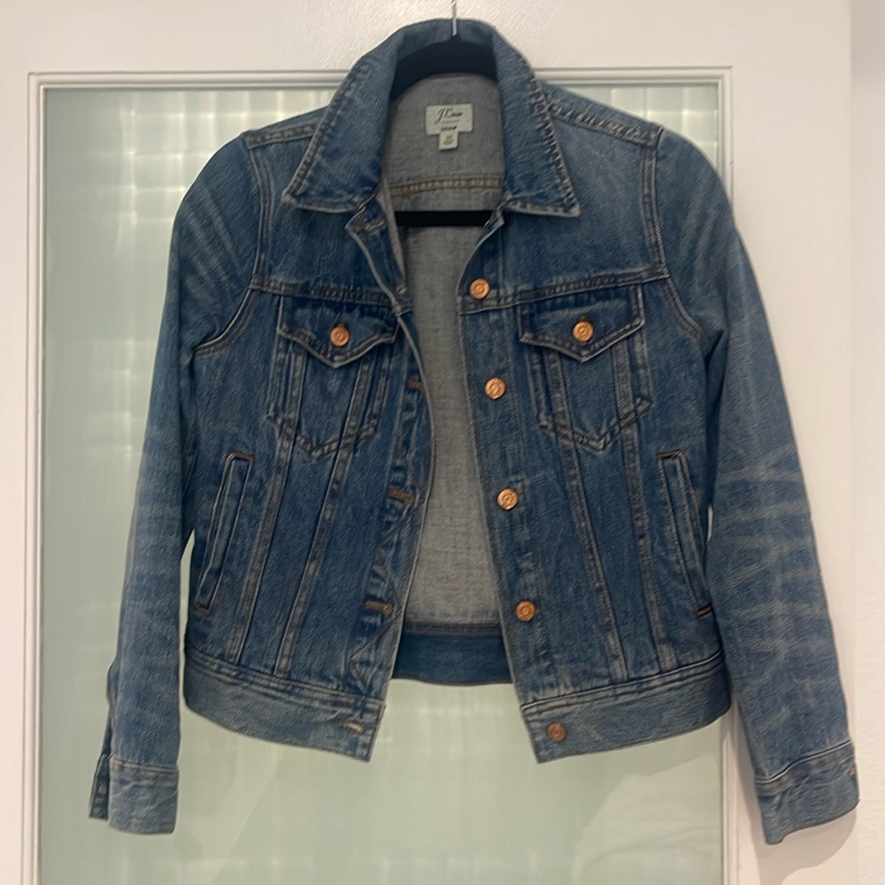 J. Crew women’s denim jacket!